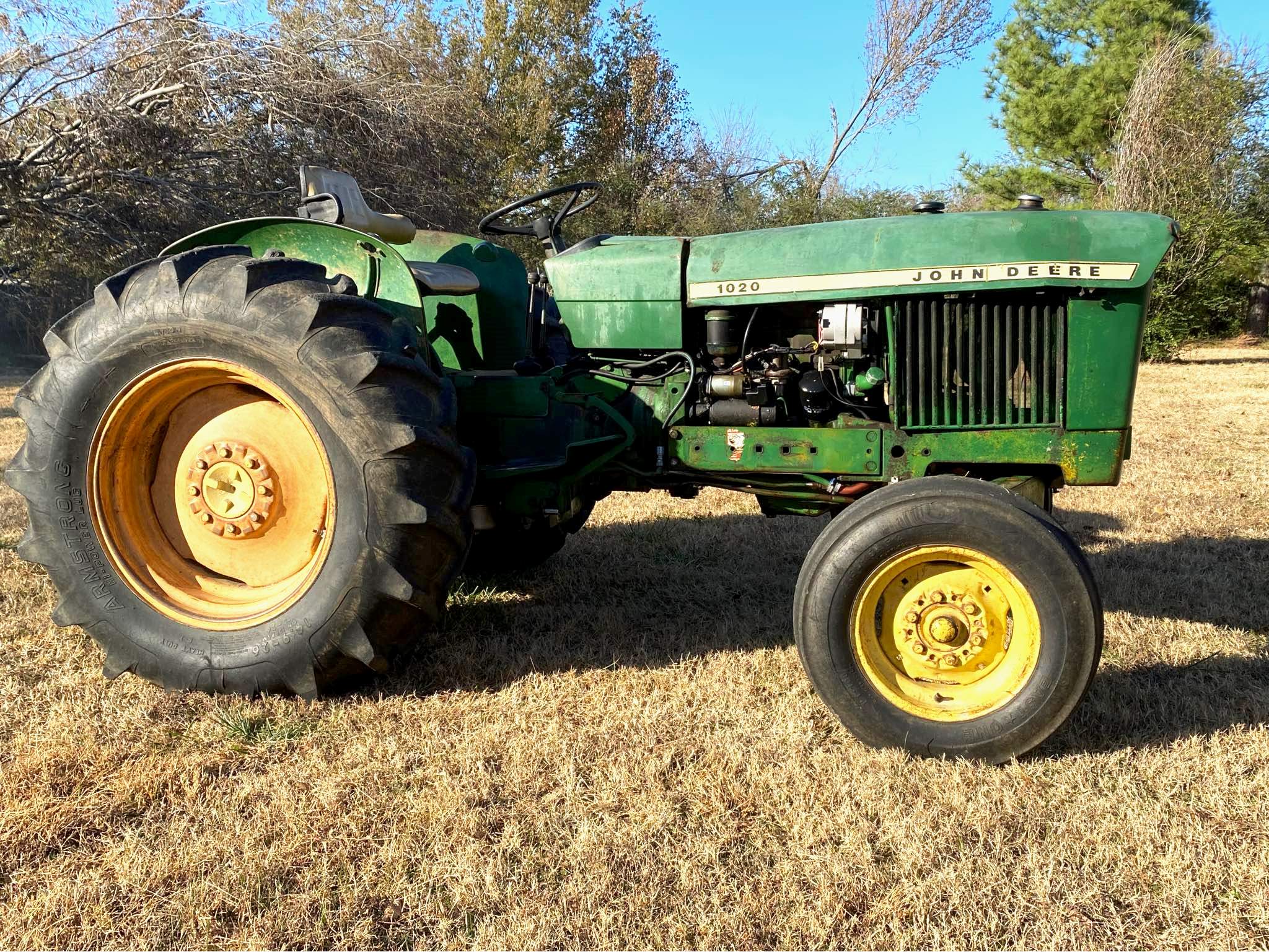 John Deere 1020 Traktordaten Und spezifikationen